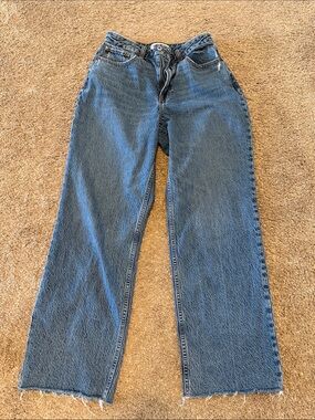 Abercrombie & Fitch Women’s Relaxed Blue Denim Jeans